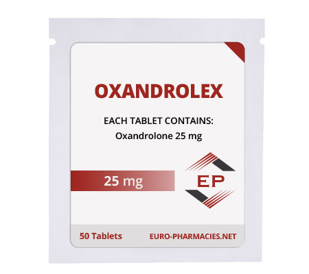 Oxandrolex 25 mg (50 tabs)